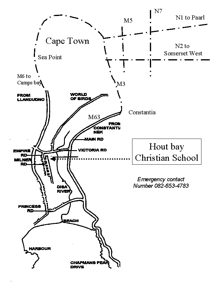 WCHSA Map to meeting